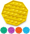 ASPECT Push Pop Bubble Stress Relief and Anti-Anxiety Tools for Kids Octagon Yellow