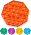 ASPECT Push Pop Bubble Stress Relief and Anti-Anxiety Tools for Kids Octagon Orange