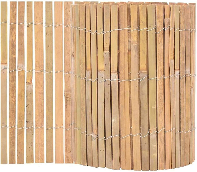 Bamboo Slatted Fence 1.5m X 4m