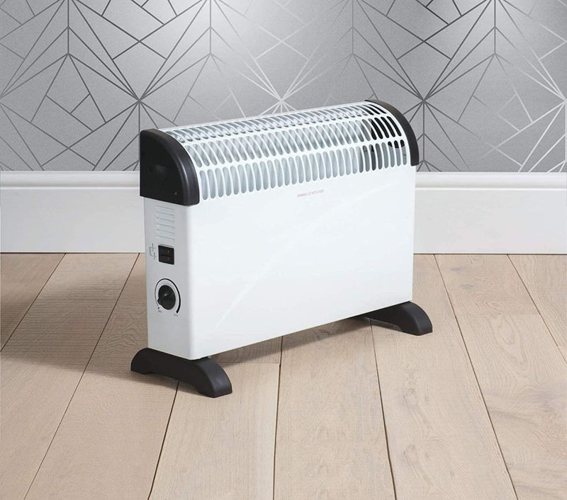 Fine Elements 2000W Convector Heater With 3 Heat Setting & Build-in cary handles