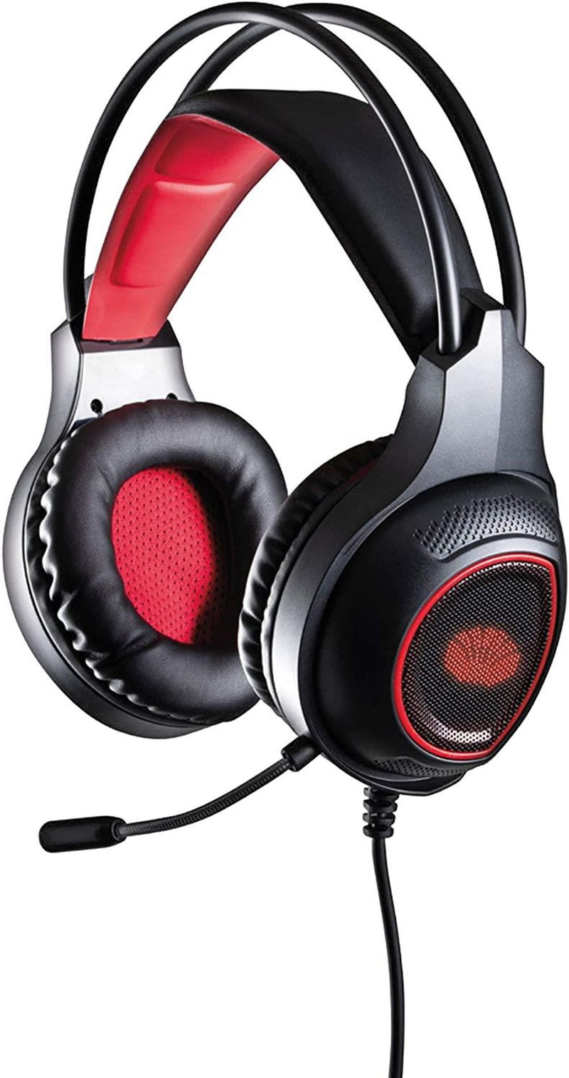 Daewoo Universal Gaming Headset with Flexible Microphone  Scroll Volume Control, Wired Input 3.5mm Interface Devices 2m Cable