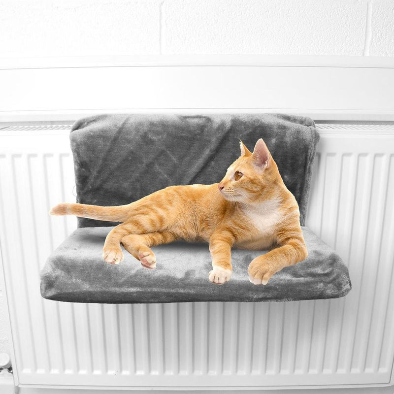 Luxury Pet Radiator Bed  Cat Kitten Pet Washable Plush Soft Folding Hammock
