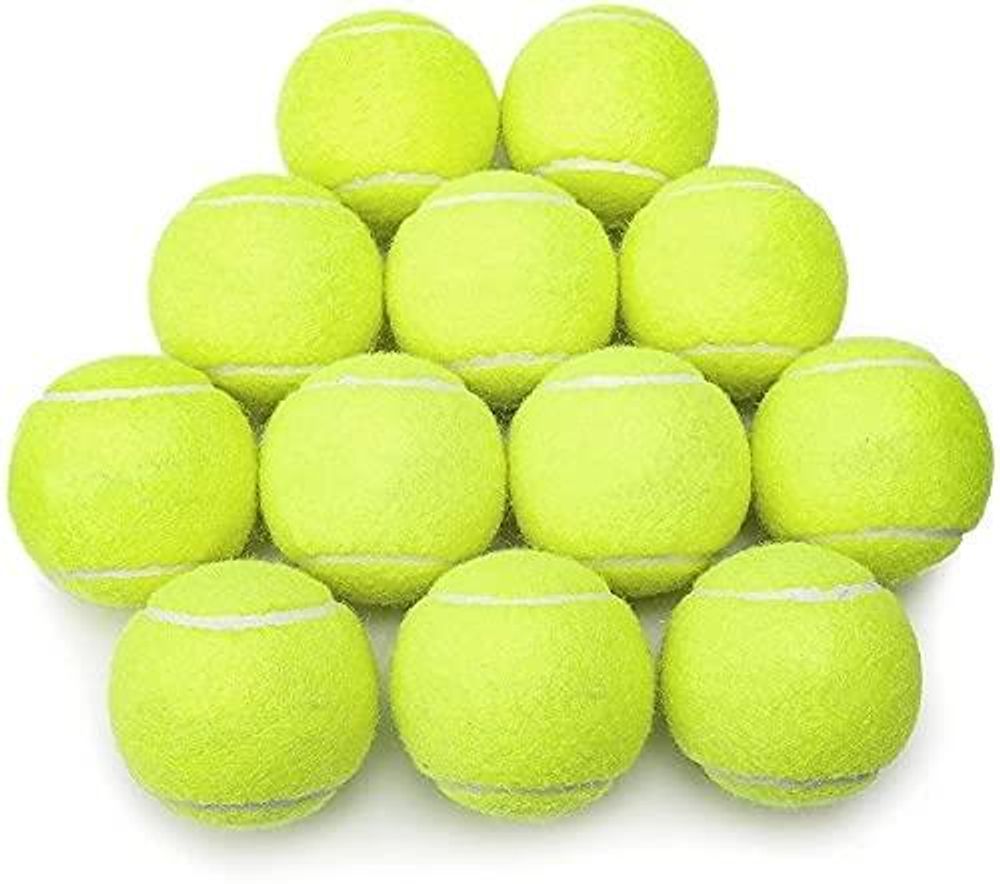 12  Aspect Soft Rubber Tennis Balls with bag Pressureless Training Exercise