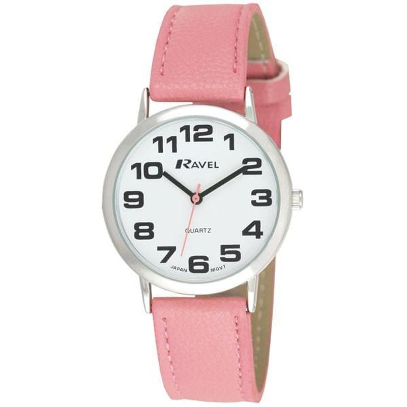 Ravel Unisex Classic Strap Watch Pink R0105.13.15A