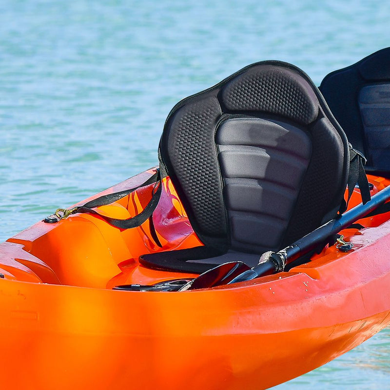 Universal Kayak Seat Sit On Top Canoe Back Rest Detachable Fishing Boat HOMCOM