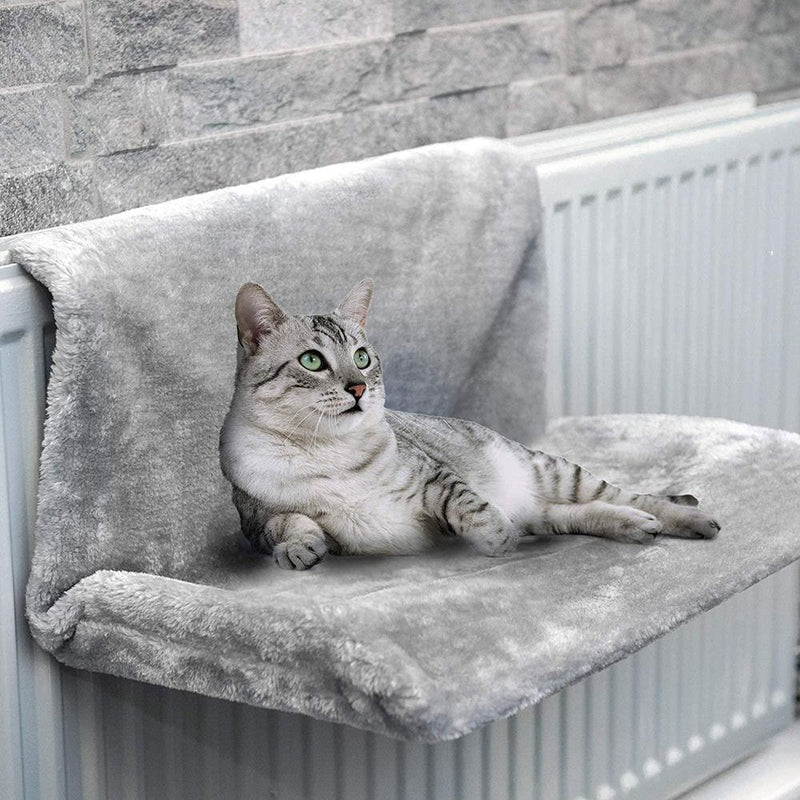 Cat Radiator Bed Grey