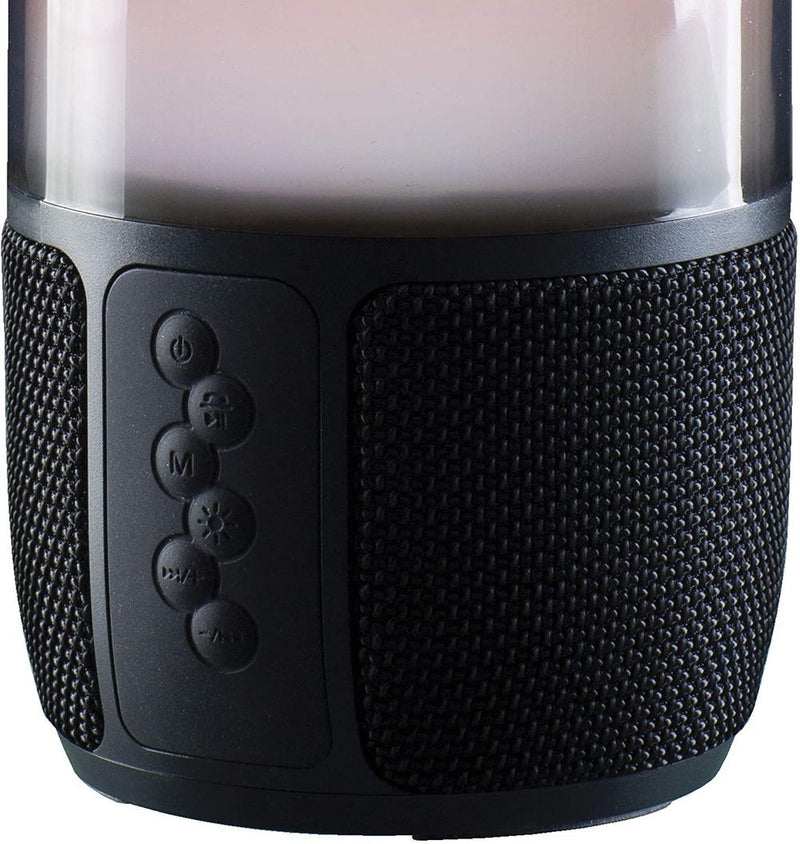 Daewoo Soundglow Bluetooth Speaker Multi-Coloured LED Bluetooth Aux 1800mA Battery 6W Power Audio Output